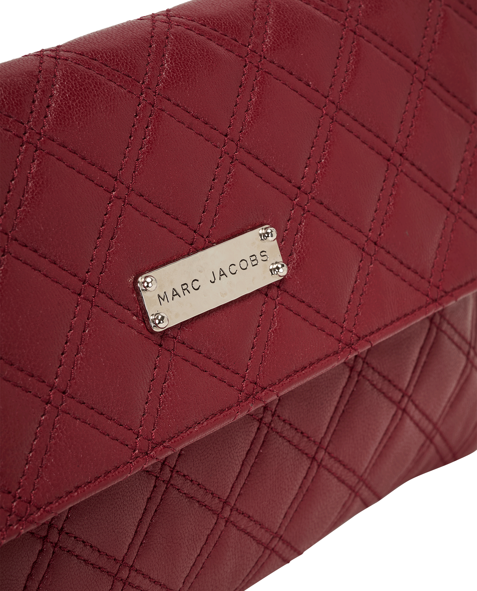 Large Eugenie Clutch, &pound;90, Handbags, Burgundy, Leather, Other view